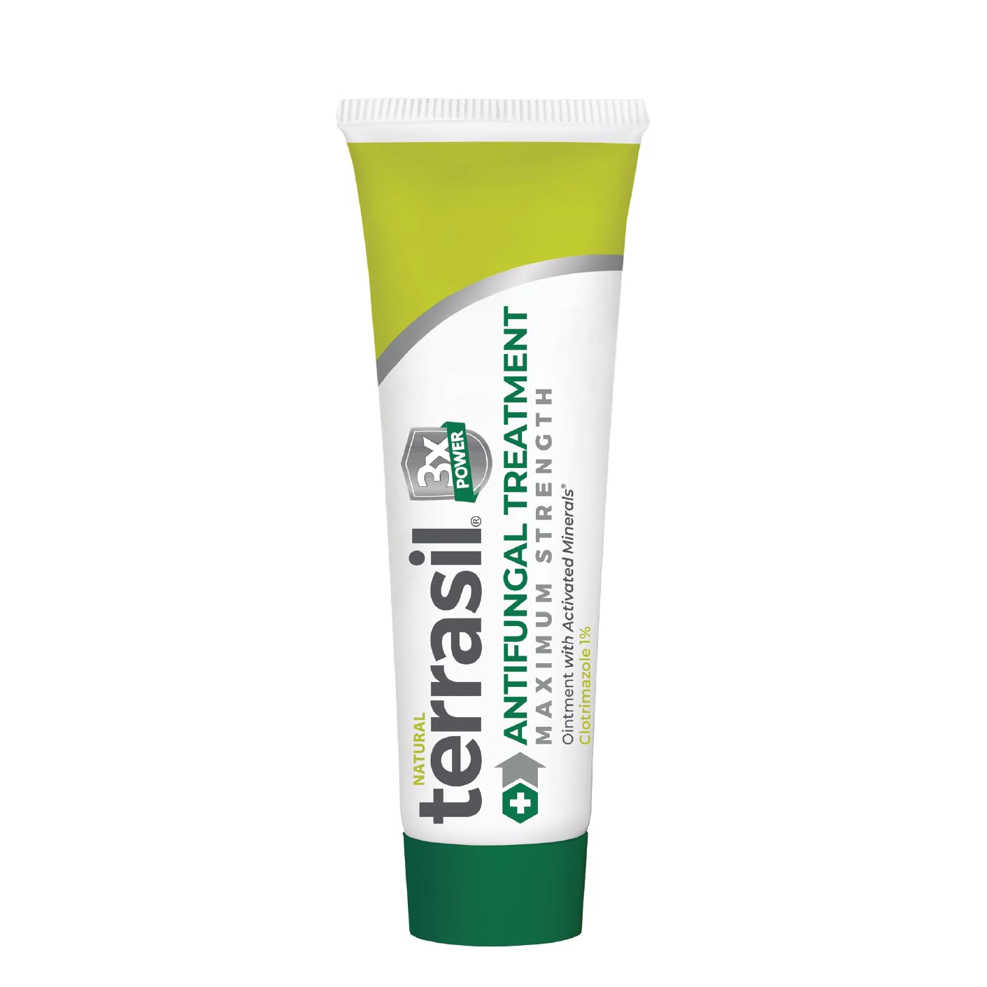 terrasil Clotrimazole Antifungal Cream, Relief for Fungal Yeast Infections, Jock Itch, Athletes Foot, Ringworm for Men & Women, Clinically Proven Treatment of Skin Fungus. Packaging May Vary (0.5oz)