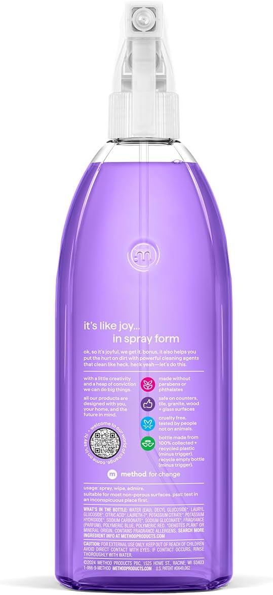 method All-Purpose Cleaner Spray, French Lavender, 28 fl oz