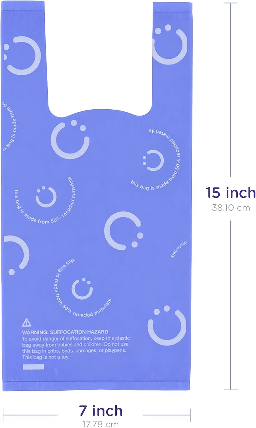 Ubbi Disposable Baby Diaper Sacks, Lavender Scented, 200 Count