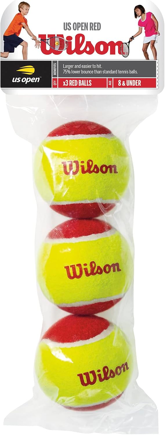 WILSON US Open Youth Tennis Balls
