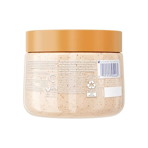 Dove Brown Sugar and Coconut Butter Body Scrub Exfoliates and Deeply Nourishes for Smooth, Radiant Skin 15 oz