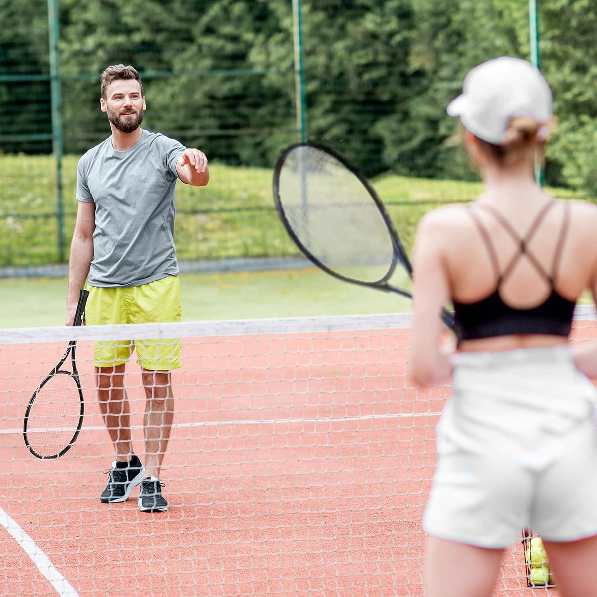 HIRALIY 27-Inch Tennis Racket for Adults with Ball and Carry Bag
