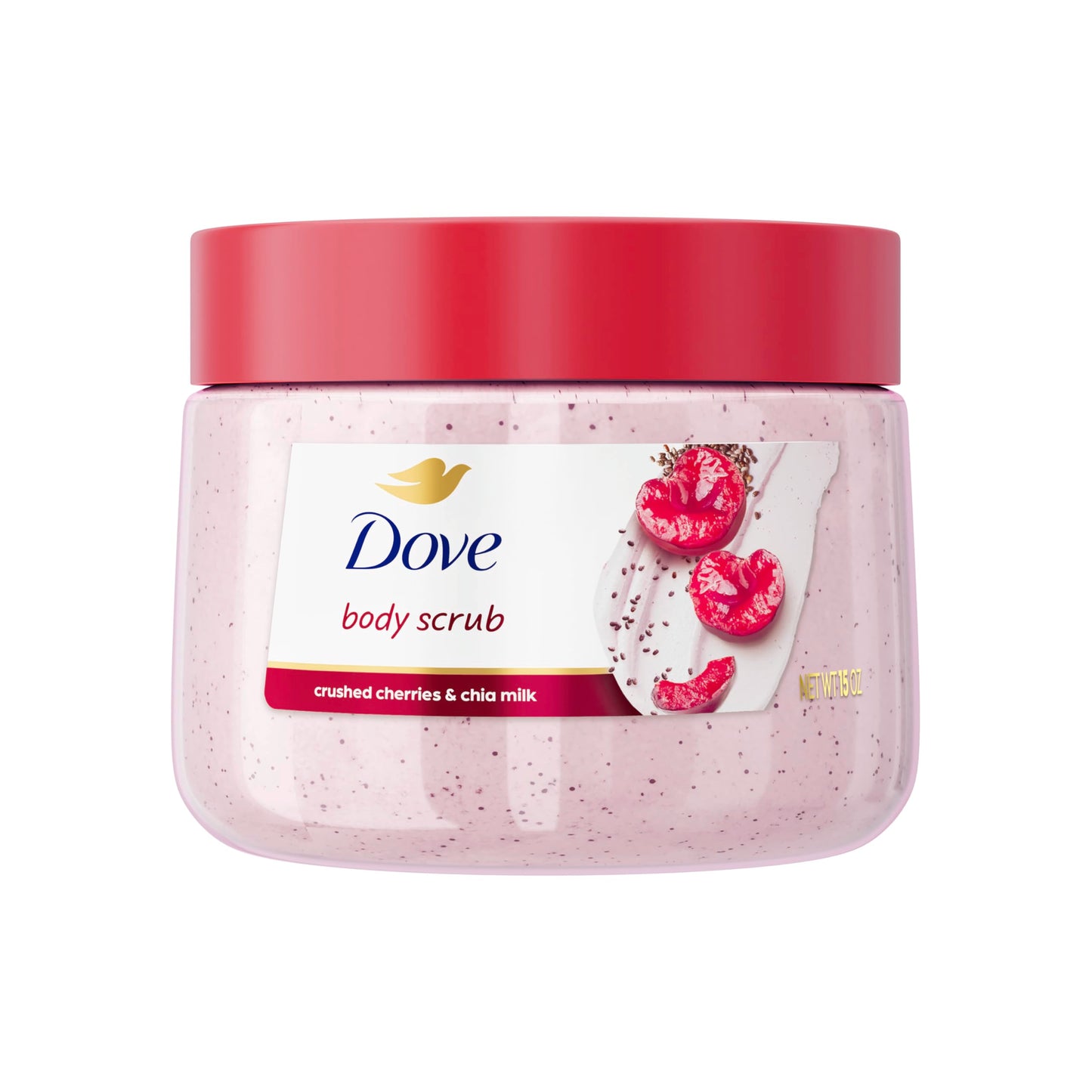 Dove Brown Sugar and Coconut Butter Body Scrub Exfoliates and Deeply Nourishes for Smooth, Radiant Skin 15 oz