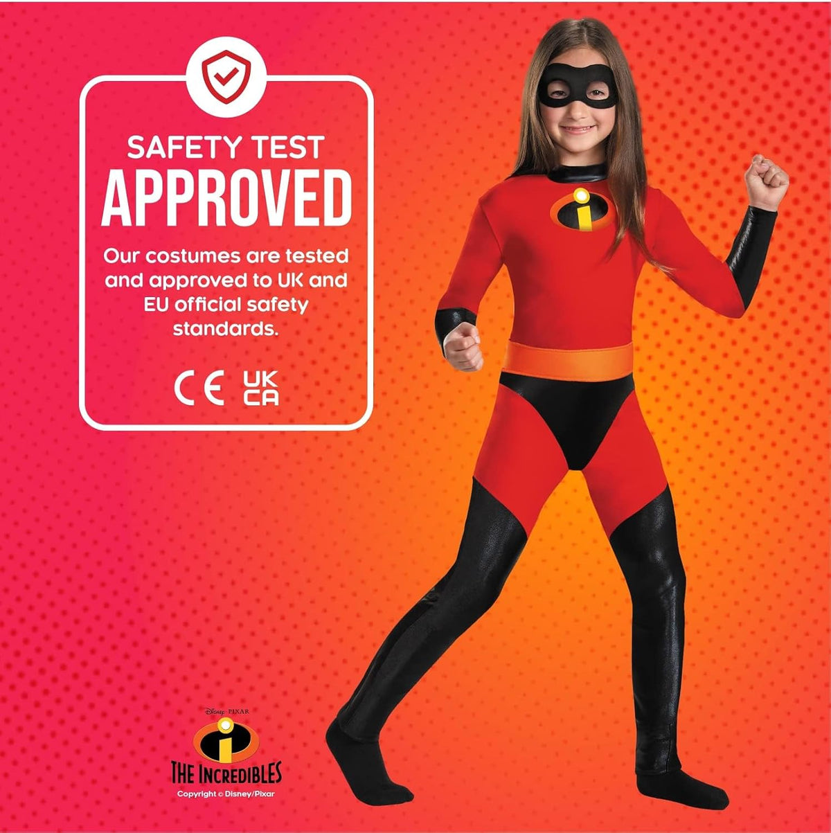 Disguise The Incredibles Violet Classic Costume, Official The Incredibles Costume for Girls, Small (4-6x)