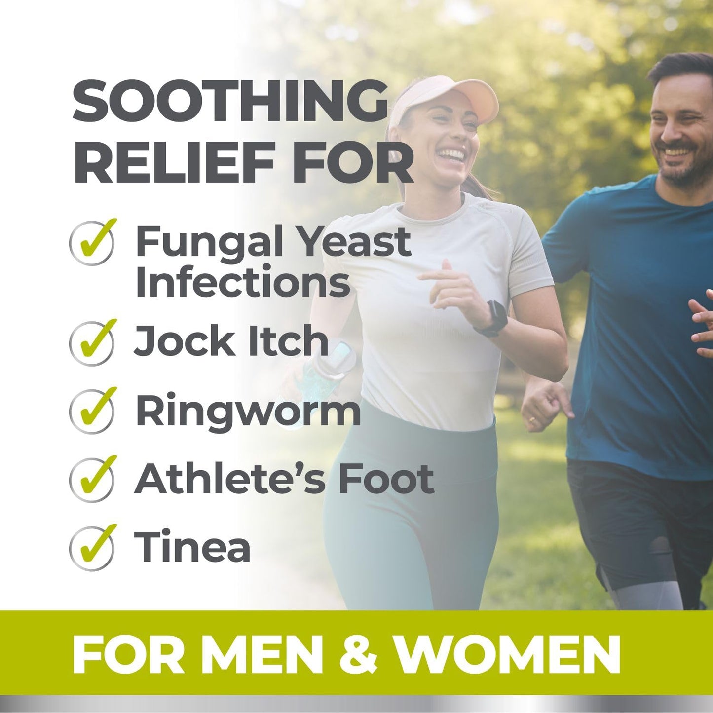 terrasil Clotrimazole Antifungal Cream, Relief for Fungal Yeast Infections, Jock Itch, Athletes Foot, Ringworm for Men & Women, Clinically Proven Treatment of Skin Fungus. Packaging May Vary (0.5oz)