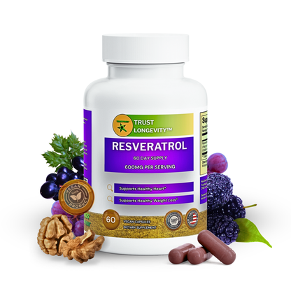 TrustFinds® Resveratrol 50% 600mg