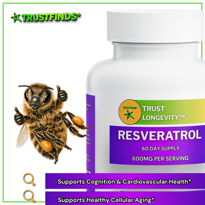 TrustFinds® Resveratrol 50% 600mg