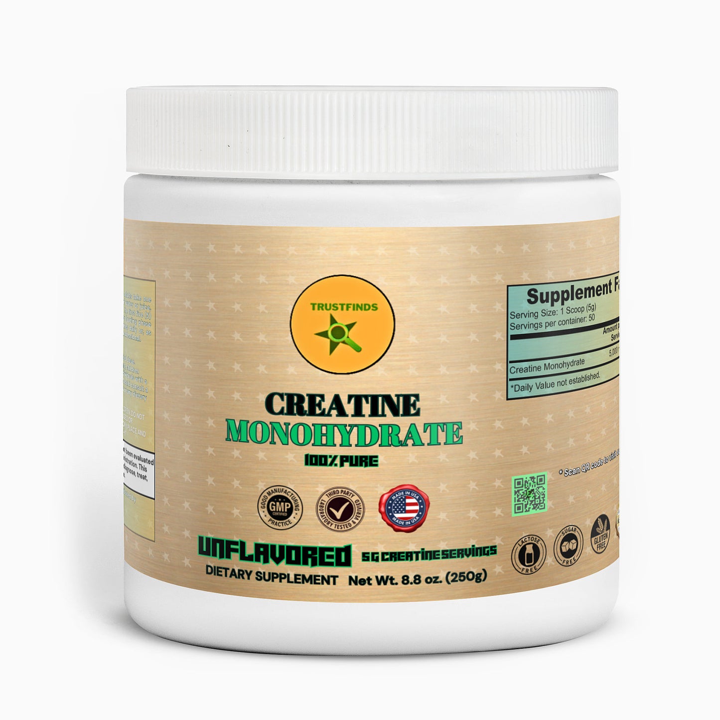 Trustfinds Pure Creatine Monohydrate