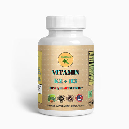 Trustfinds Vitamin K2 + D3 Bone & Heart Support