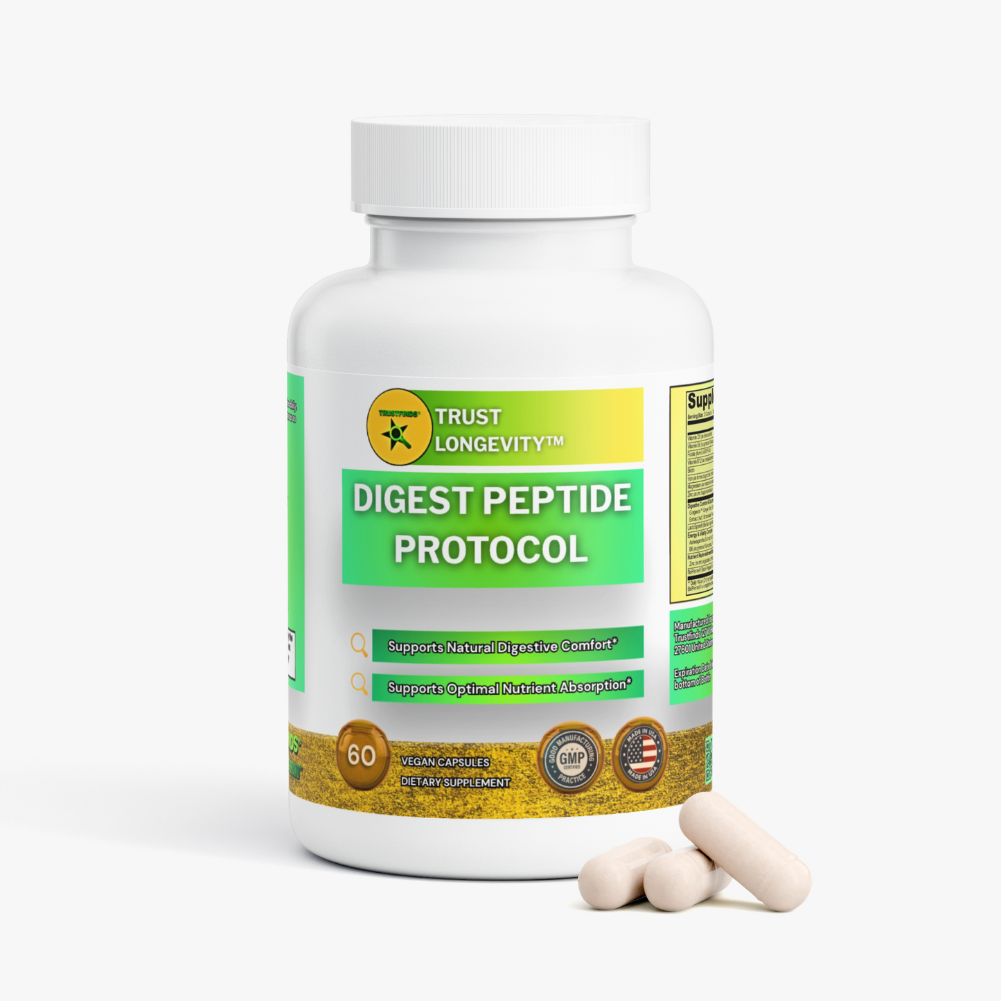 TrustFinds® Digestive Peptide Protocol (GLP-1 Support)