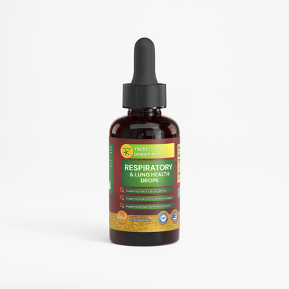 TrustFinds Respiratory & Lung Health Drops (Peppermint Flavor)