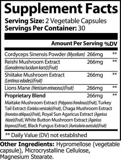 Trustfinds Mushroom Complex 10 X