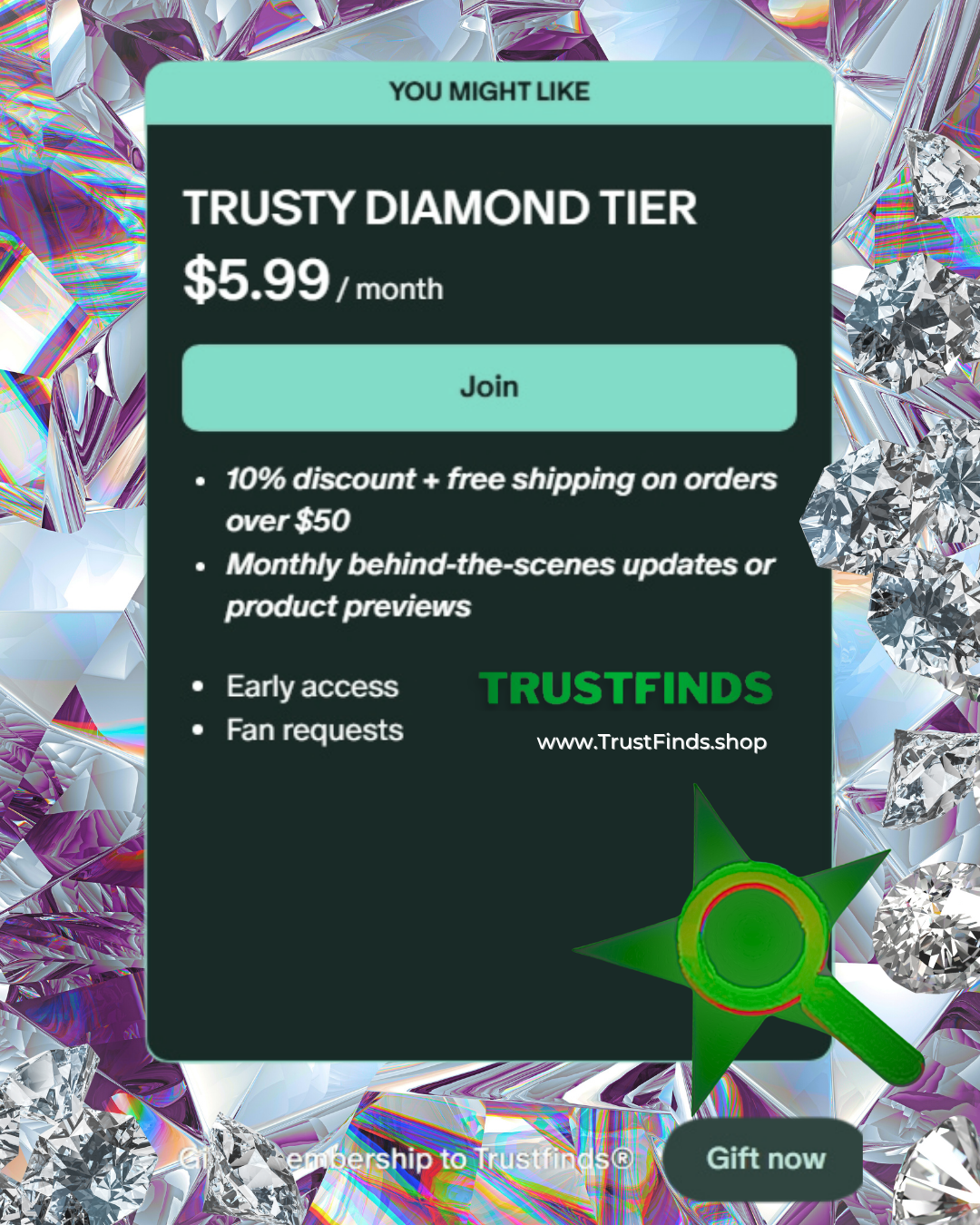 TRUSTY DIAMOND TIER MEMBERSHIP