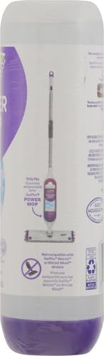 Swiffer Power Mop Refill Solution, Floor Cleaner for Mopping Tile, Vinyl, Laminate, Wood in Home, Bathroom, Kitchen, All Purpose Multi-Surface Solution for Floor Cleaning, Lavender Scent, 50.6oz