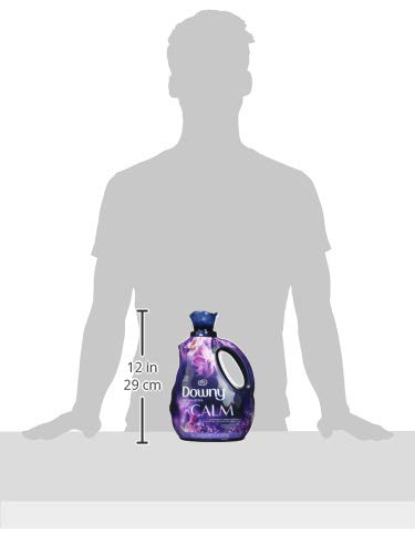Downy Ultra Soft Fabric Softener Liquid, Calm, Lavender and Vanilla Bean, 56 fl oz, 83 Loads