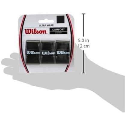 WILSON Sporting Goods Perforated Pro Overgrip (12-Pack), White (WRZ4006WH)