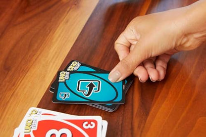 Mattel Games UNO Flip! Card Game for Kids, Adults & Family Night with Double-Sided Cards in Collectible Storage Tin (Amazon Exclusive)