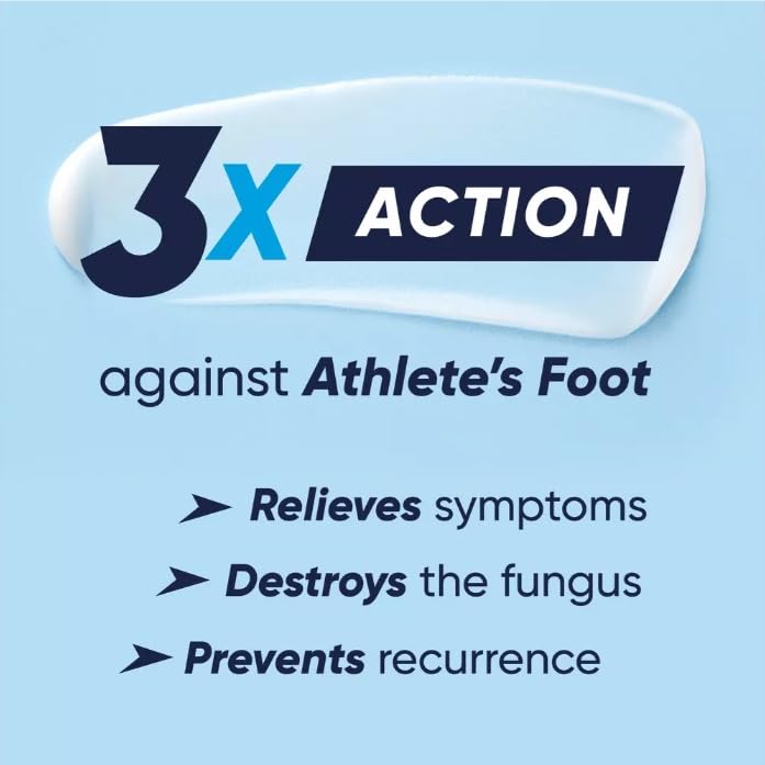 Lamisil 1 Week Athlete’s Foot Treatment, Antifungal Cream with Terbinafine Hydrochloride 1%, Fast Symptom Relief & Prevents Recurrence, 1 oz (30 g)