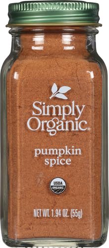 Simply Organic Pumpkin Spice, Certified Organic, Kosher | 1.94 Ounce (Pack of 1)
