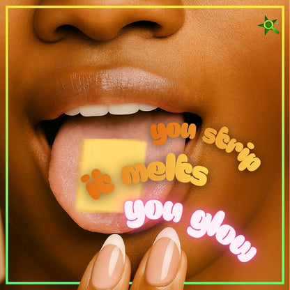 Hair Skin and Nails Strips- Supports Healthy Hair - Vegan biotin Vitamins for Women & Men Supports Faster Hair Growth, Stronger Nails, Healthy Skin, Extra Strength