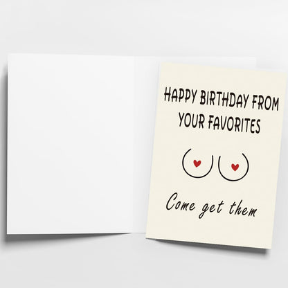 WowBefun Gifts for Men Him | Funny Birthday Card & Gifts for Men Husband Boyfriend Him, Happy Bday Card