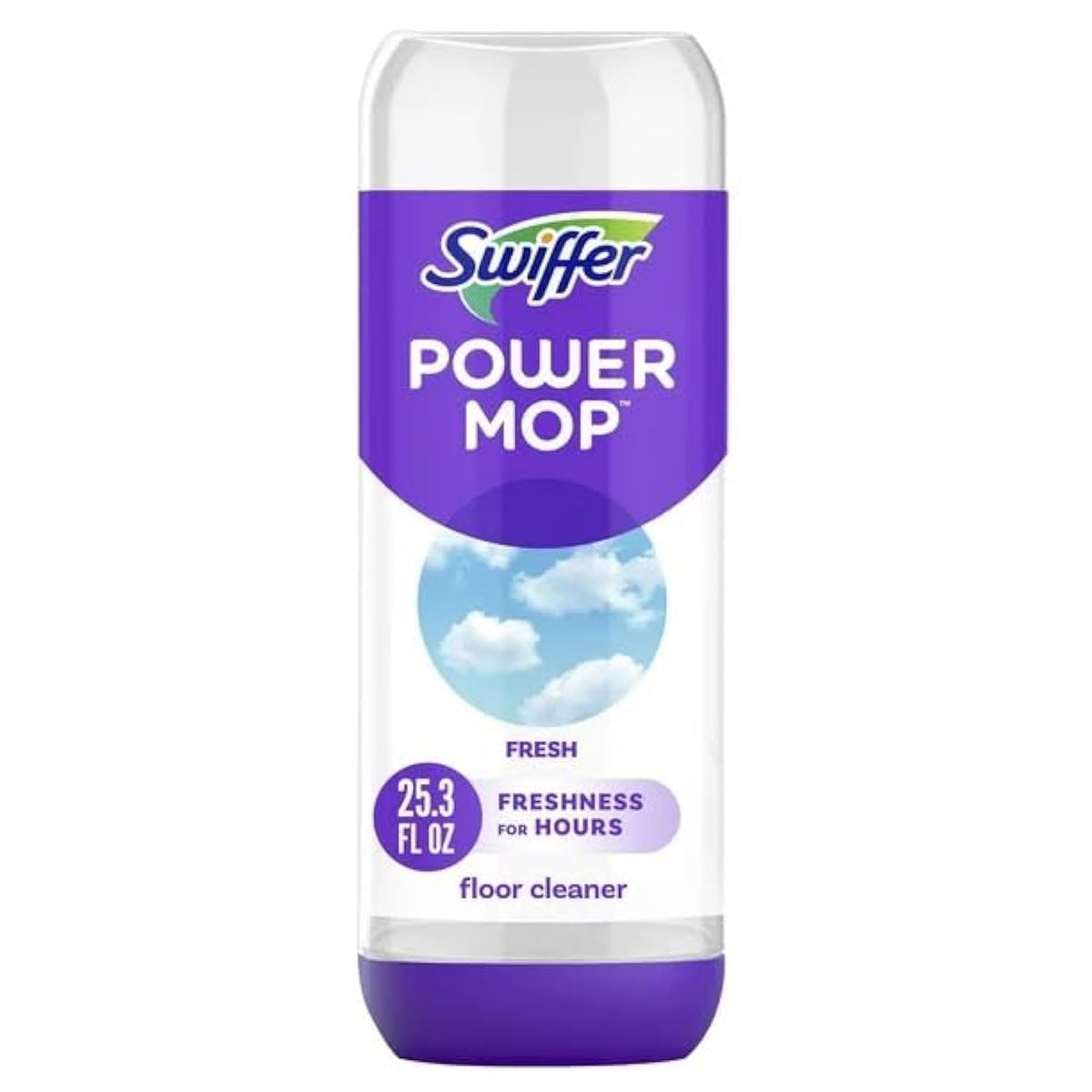 Swiffer Power Mop Refill Solution, Floor Cleaner for Mopping Tile, Vinyl, Laminate, Wood in Home, Bathroom, Kitchen, All Purpose Multi-Surface Solution for Floor Cleaning, Lavender Scent, 50.6oz