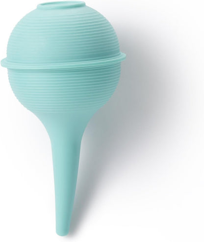Comfort Axis Baby Nasal Aspirator and Ear Wax Bulb Syringe, Green, 3 Oz, Pack of 2