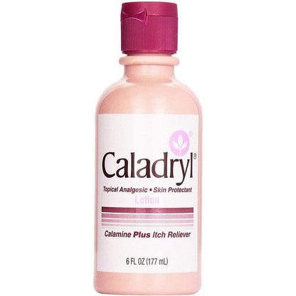 Caladryl Calamine Lotion for Itching, Insect Bites & Poison Ivy, 6 Fl Oz