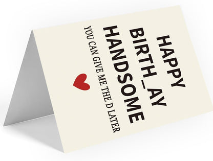 WowBefun Gifts for Men Him | Funny Birthday Card & Gifts for Men Husband Boyfriend Him, Happy Bday Card