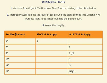 True Organic Blood Meal – High-Nitrogen Organic Fertilizer for Rapid Vegetative Growth – 3lb Bag Covers 104 Sq. Ft.