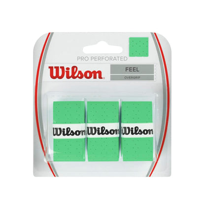 WILSON Sporting Goods Perforated Pro Overgrip (12-Pack), White (WRZ4006WH)