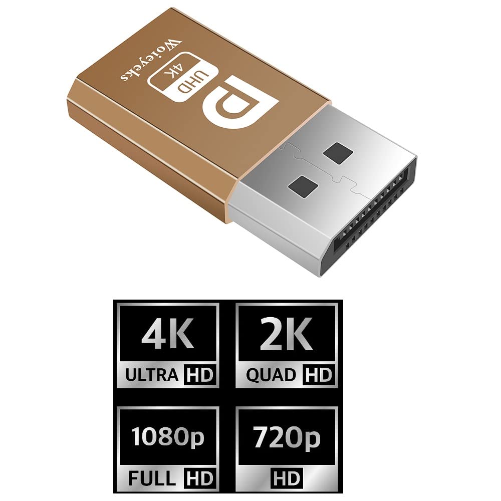 3 Pack HDMI Dummy Plug 4K HDR,Virtual Monitor EDID Emulator, Headless Display Adapter,Supports up to 4k@60Hz,1080@120Hz