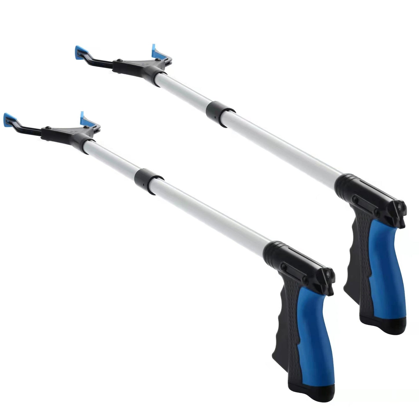 Grabber Reacher Tool, 32" Grabbers for Elderly, Lightweight Extra Long Handy Trash Claw Grabber, Mobility Aid Reaching Assist Tool for Trash Pick Up, Nabber, Litter Picker, Arm Extension (Blue)