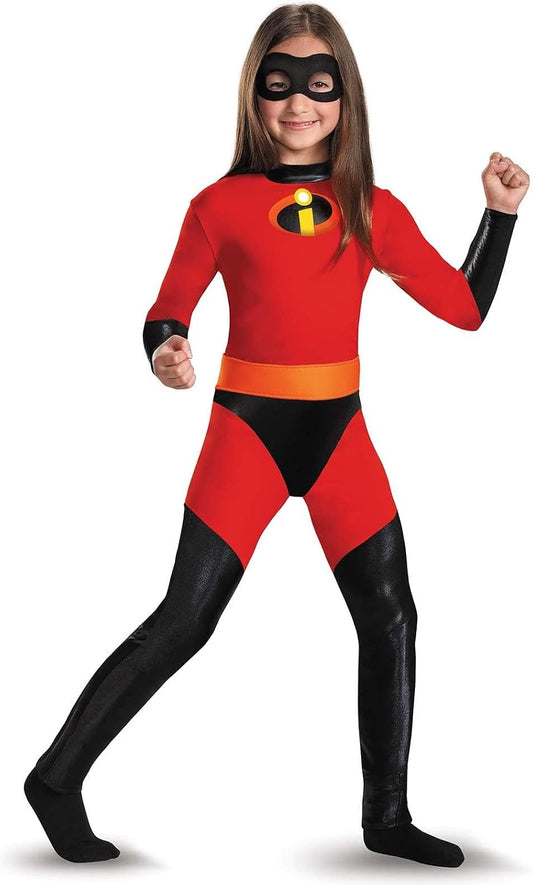 Disguise The Incredibles Violet Classic Costume, Official The Incredibles Costume for Girls, Small (4-6x)