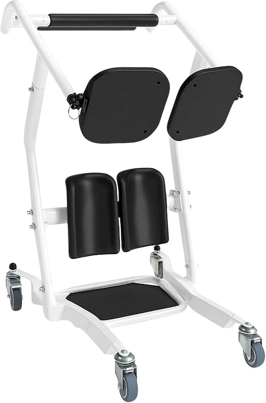 Vive Mobility Sit to Stand Patient Lift for Handicapped - Stand Assist Lift Aid for Home Care Use - Elderly Lift Assist Transfer Device - Transport Chair Stand Assist for Seniors, Adults & Disabled