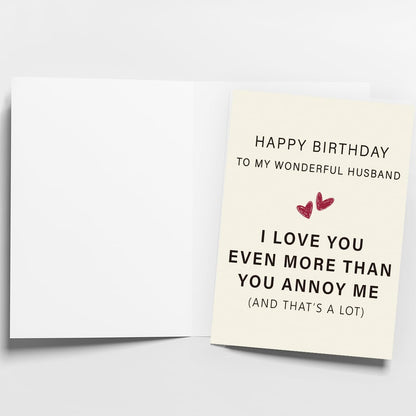 WowBefun Gifts for Men Him | Funny Birthday Card & Gifts for Men Husband Boyfriend Him, Happy Bday Card