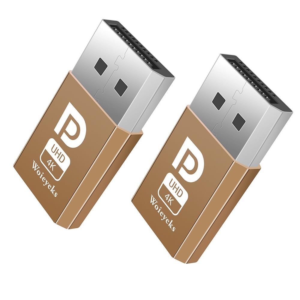 3 Pack HDMI Dummy Plug 4K HDR,Virtual Monitor EDID Emulator, Headless Display Adapter,Supports up to 4k@60Hz,1080@120Hz