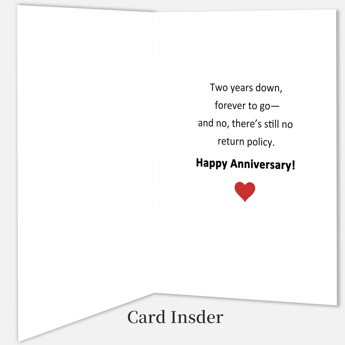 Funny 1st Anniversary Card, Anniversary Card Gifts for Men Women