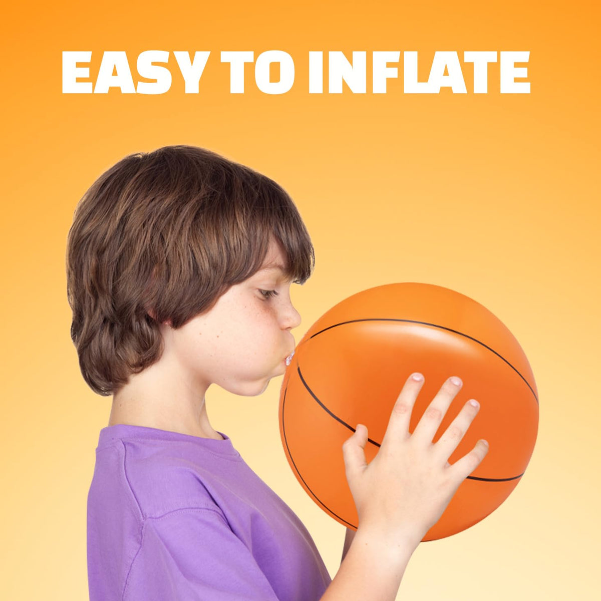 12-Pack Inflatable Soccer Balls 16-inch, Soccer Party Beach Balls Bulk