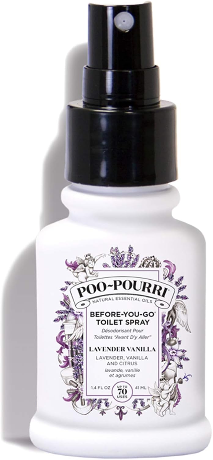 Poo-Pourri Before-You-Go Toilet Spray, Lavender Vanilla, 2 Fl Oz