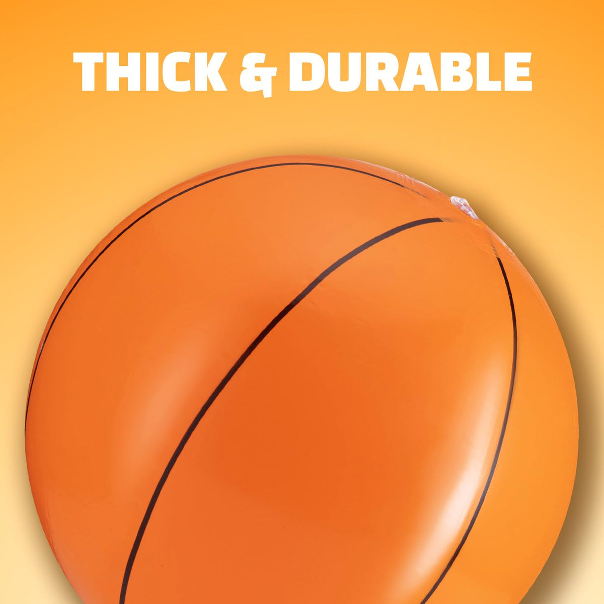 12-Pack Inflatable Soccer Balls 16-inch, Soccer Party Beach Balls Bulk