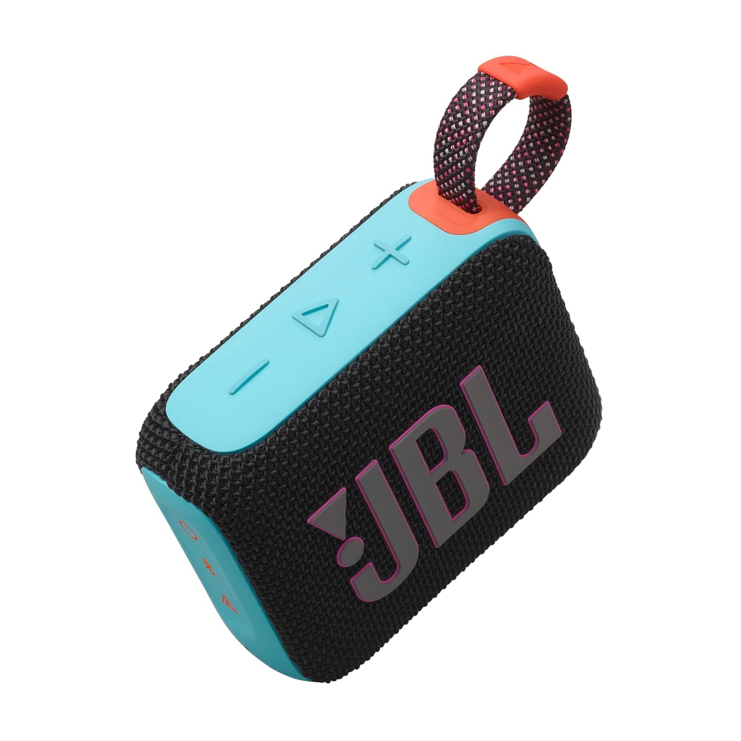 JBL Go 4 - Ultra-Portable, Waterproof and Dustproof Bluetooth Speaker, Big Pro Sound with Punchy bass, 7-Hour Built-in Battery, Made in Part with Recycled Materials (Blue)