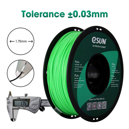 eSUN PLA PRO (PLA+) 3D Printer Filament, Dimensional Accuracy +/- 0.03mm, 1kg Spool, 1.75mm, Beige