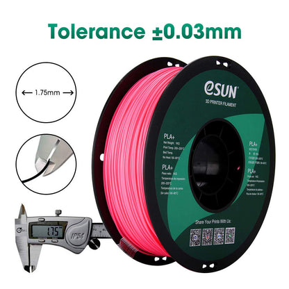 eSUN PLA PRO (PLA+) 3D Printer Filament, Dimensional Accuracy +/- 0.03mm, 1kg Spool, 1.75mm, Beige