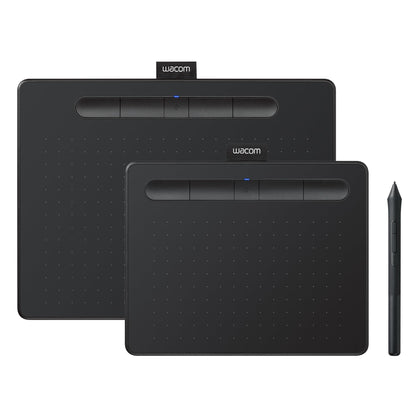 Wacom Intuos Small, Wired Graphic Drawing Tablet with Pen + Software