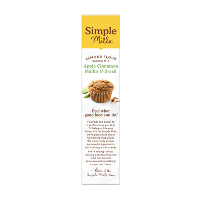 Simple Mills Almond Flour Pumpkin Muffin and Bread Mix, 1pk, 9 oz