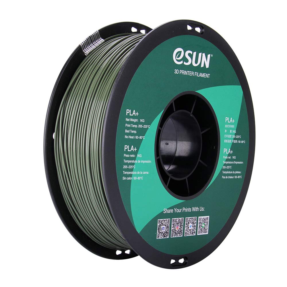 eSUN PLA PRO (PLA+) 3D Printer Filament, Dimensional Accuracy +/- 0.03mm, 1kg Spool, 1.75mm, Beige