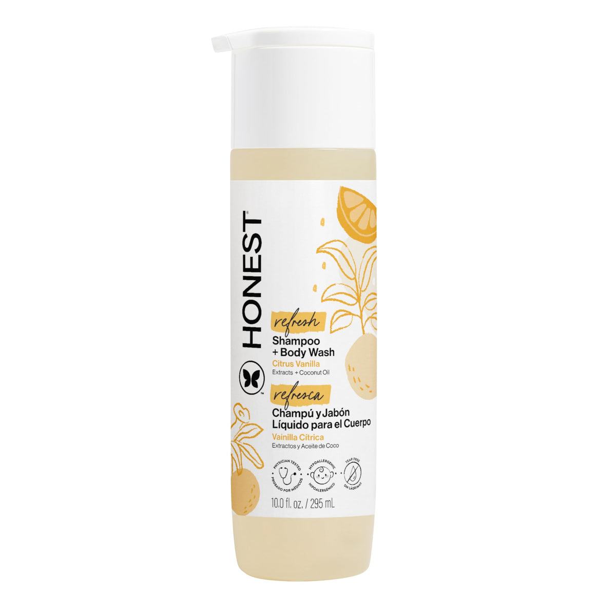 The Honest Company Shampoo & Body Wash, Tear-Free, Lavender Calm, 10 fl oz
