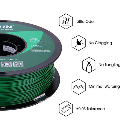 eSUN PLA PRO (PLA+) 3D Printer Filament, Dimensional Accuracy +/- 0.03mm, 1kg Spool, 1.75mm, Beige