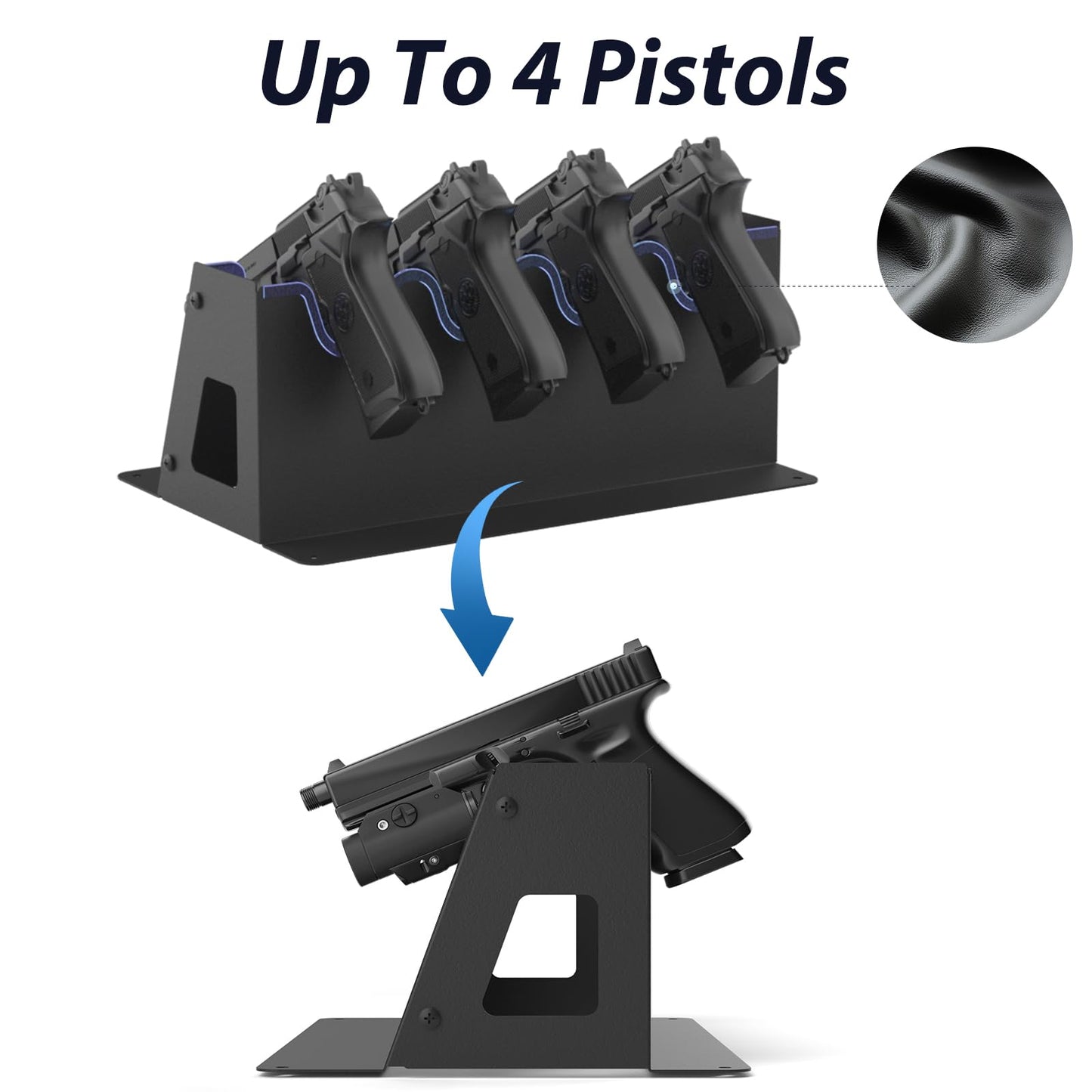 Grimtron Smart Biometric Safe - (0.80 cu. ft.) Fingerprint Lock Box with Silent Mode, Backlit Keypad and LED Light, Small Caja Fuerte with Anti-Rust and Anti-Theft